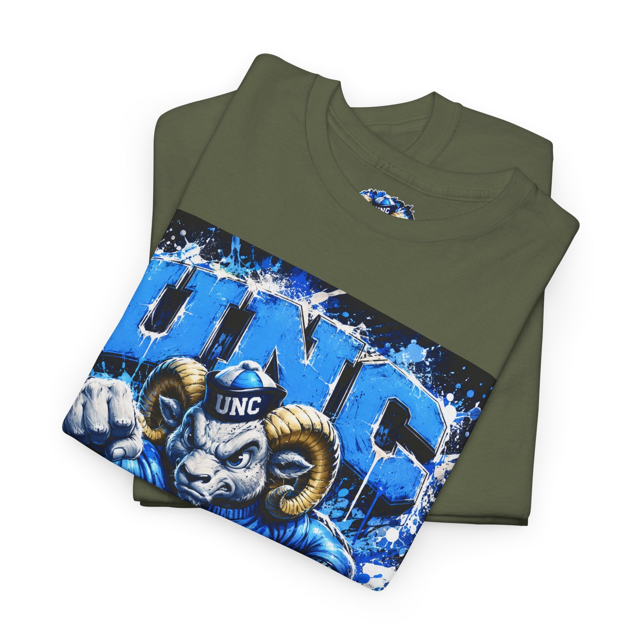 UNC Tar Heel Ram Graphic Tee — Collegiate North Carolina T-Shirt