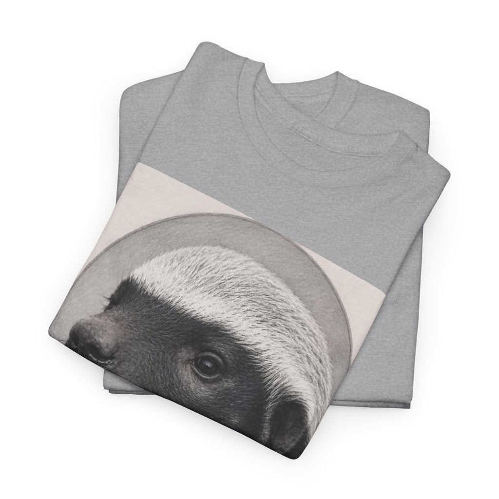 Badger Portrait Tee — "Which One of Y’all MF Said Something About a Home?" Graphic T‑Shirt