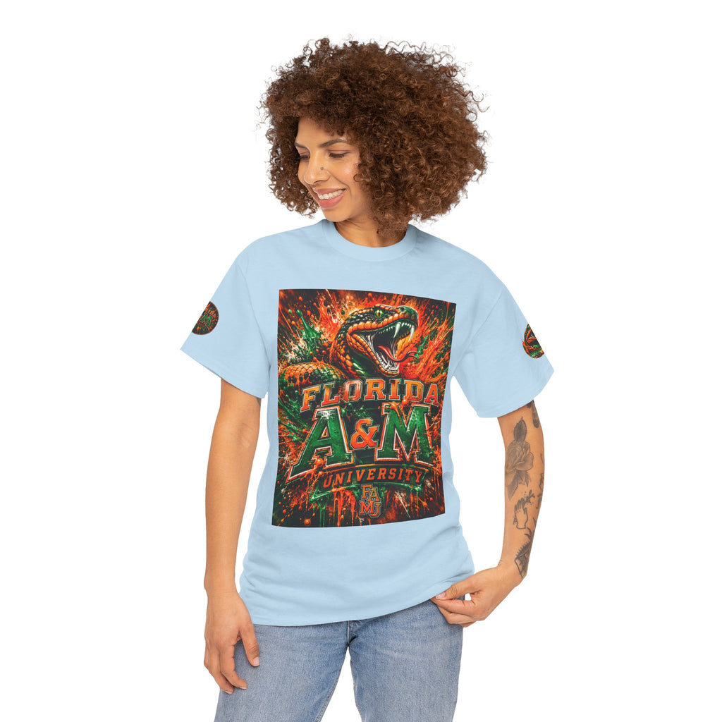 Florida A&M University Rattler Tee — Vintage Snake Mascot College T-Shirt