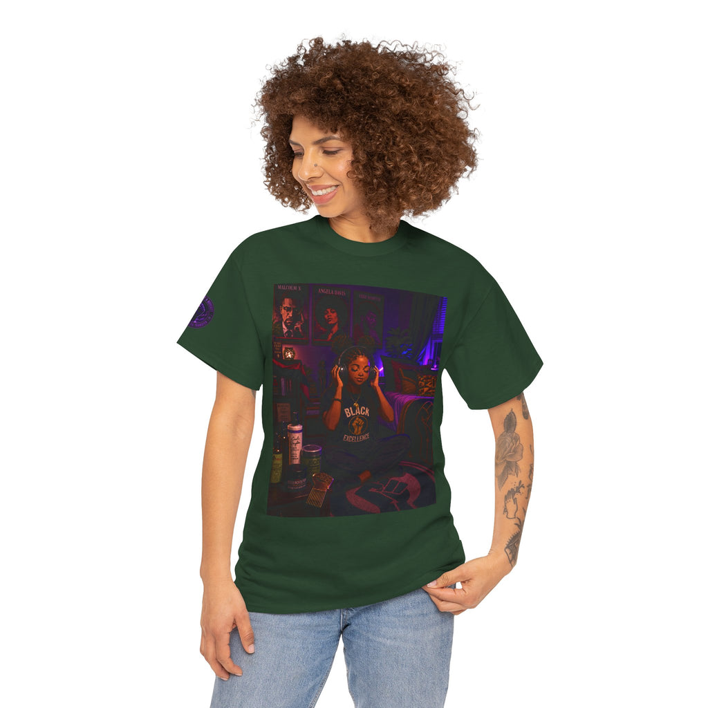 Graphic Tee — "Silence Is Not A Rebellion" Black Power Fist Tee