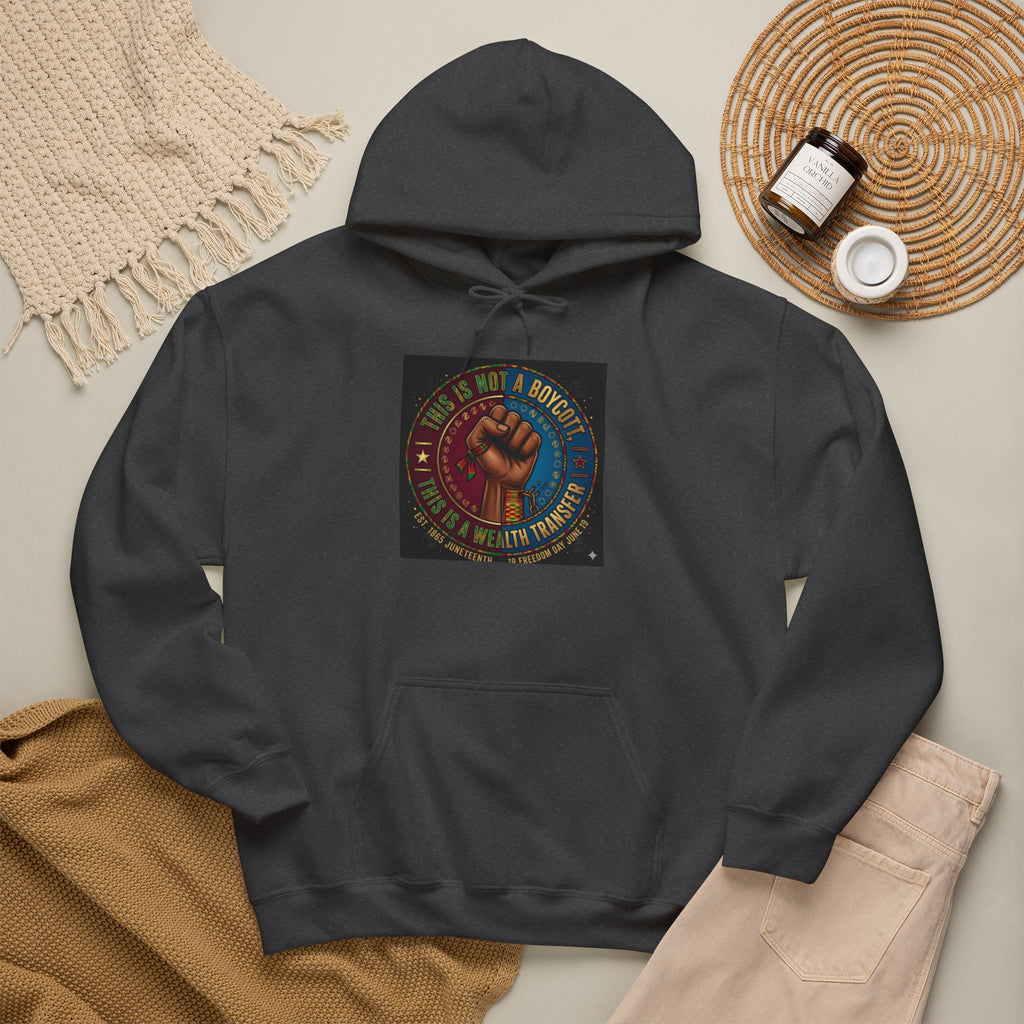 Empowered Unity Hoodie — "We Are a Movement" Fist Graphic Sweatshirt