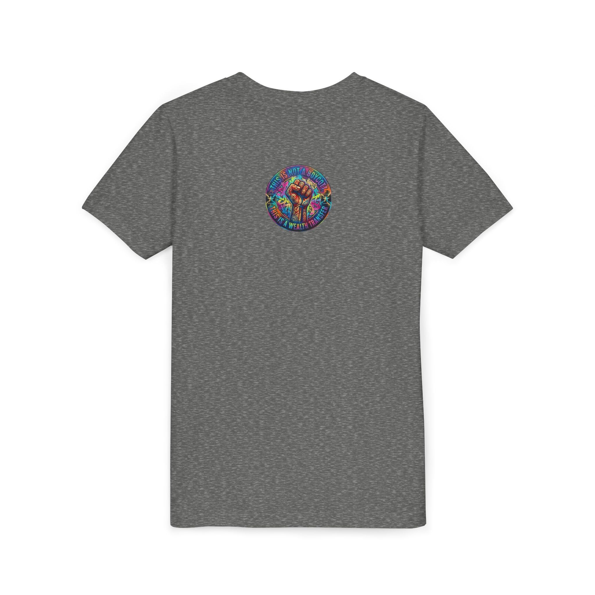 Neon Power Button Tee — Gamer Screen Escape Youth T-Shirt