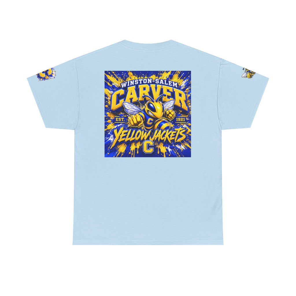 Carver Yellow Jackets Graphic T‑Shirt — Winston‑Salem School Spirit Tee