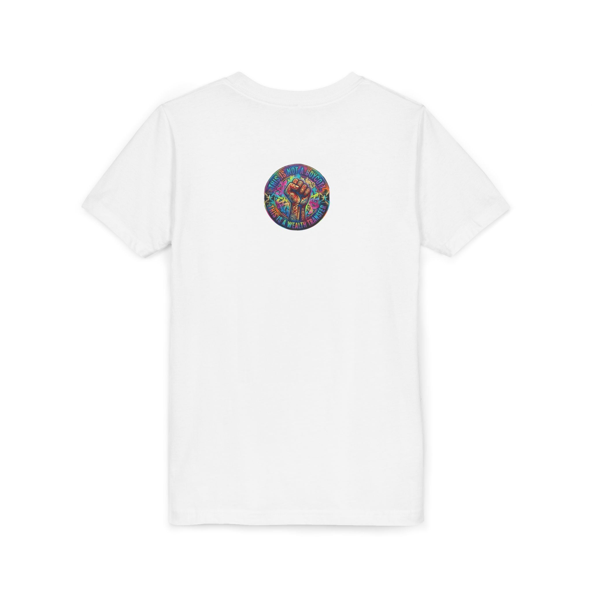 Neon Power Button Tee — Gamer Screen Escape Youth T-Shirt