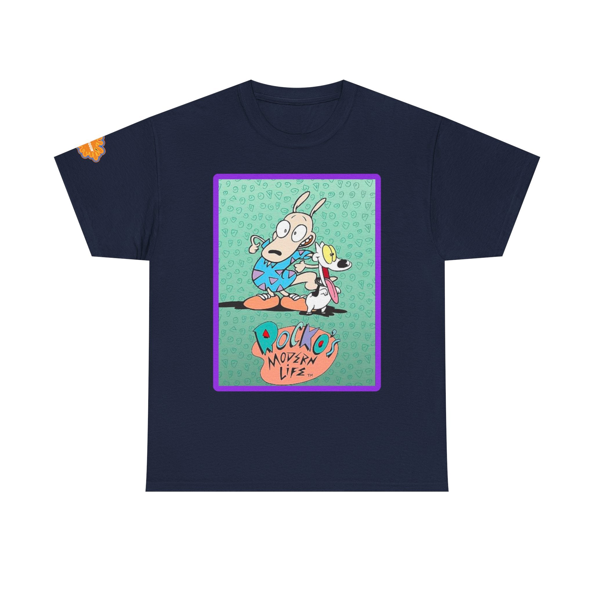 Rocko's Modern Life Cartoon Tee — Retro 90s Nicktoons Graphic T-Shirt