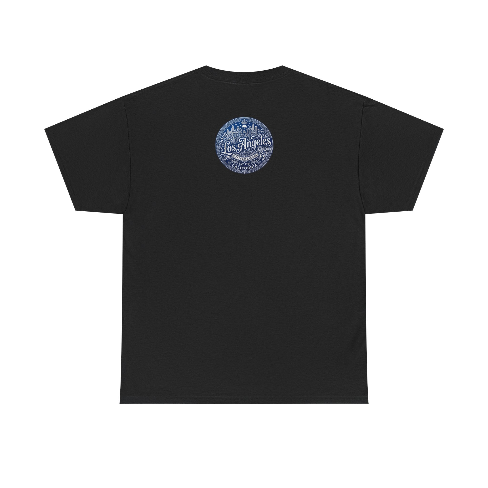 Iconic Rap Legend Photo Tee — Los Angeles Cap Graphic