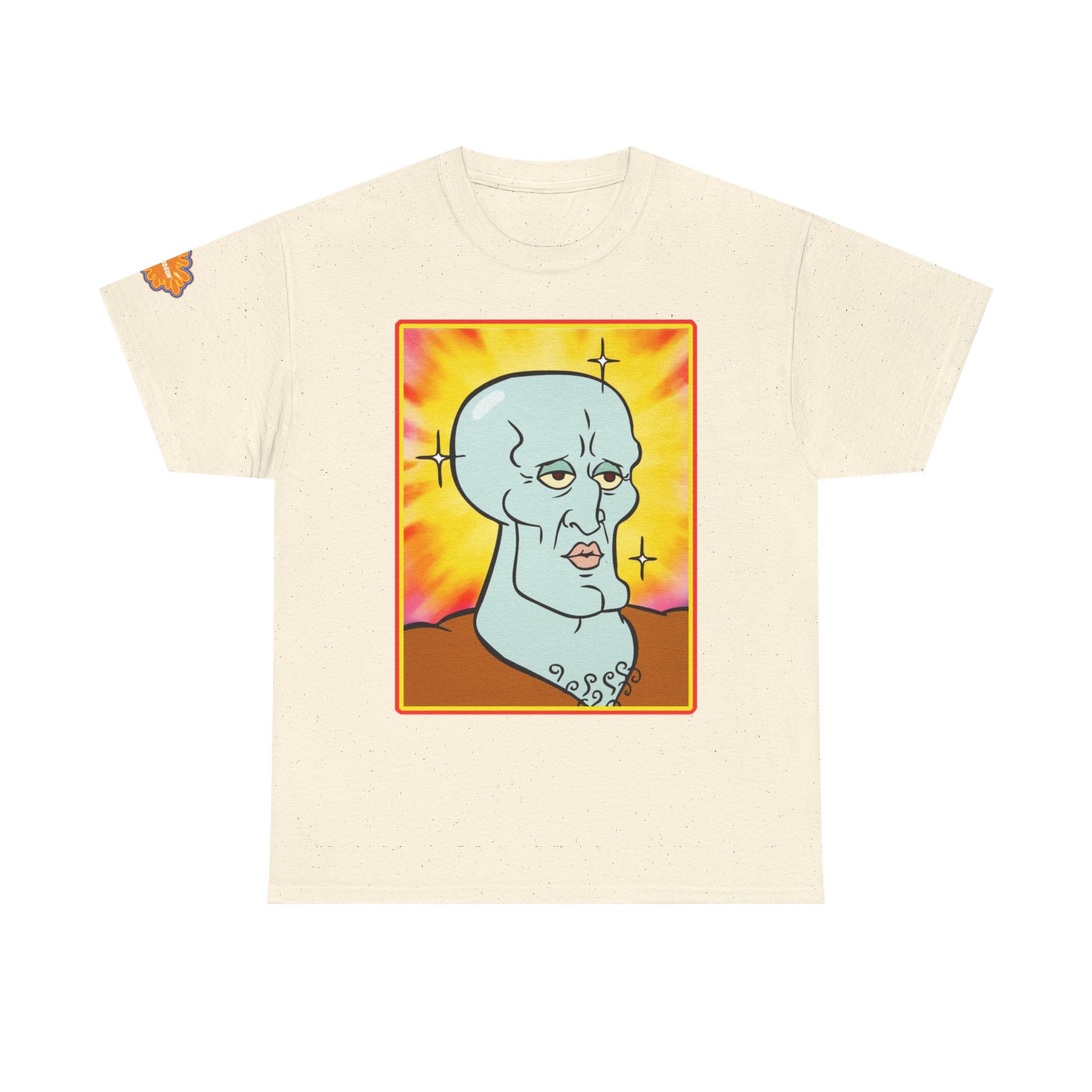 Handsome Squidward Portrait T‑Shirt — Retro Nickelodeon Graphic Tee