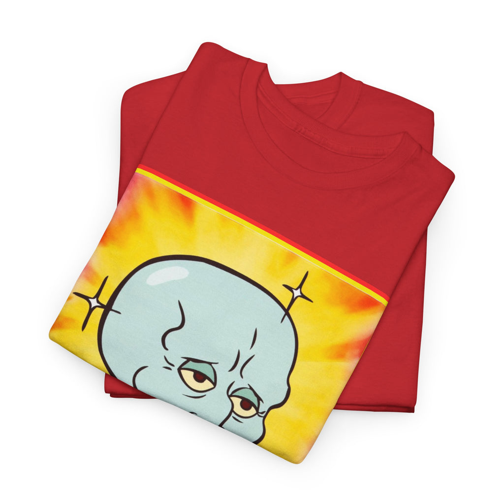 Handsome Squidward Portrait T‑Shirt — Retro Nickelodeon Graphic Tee