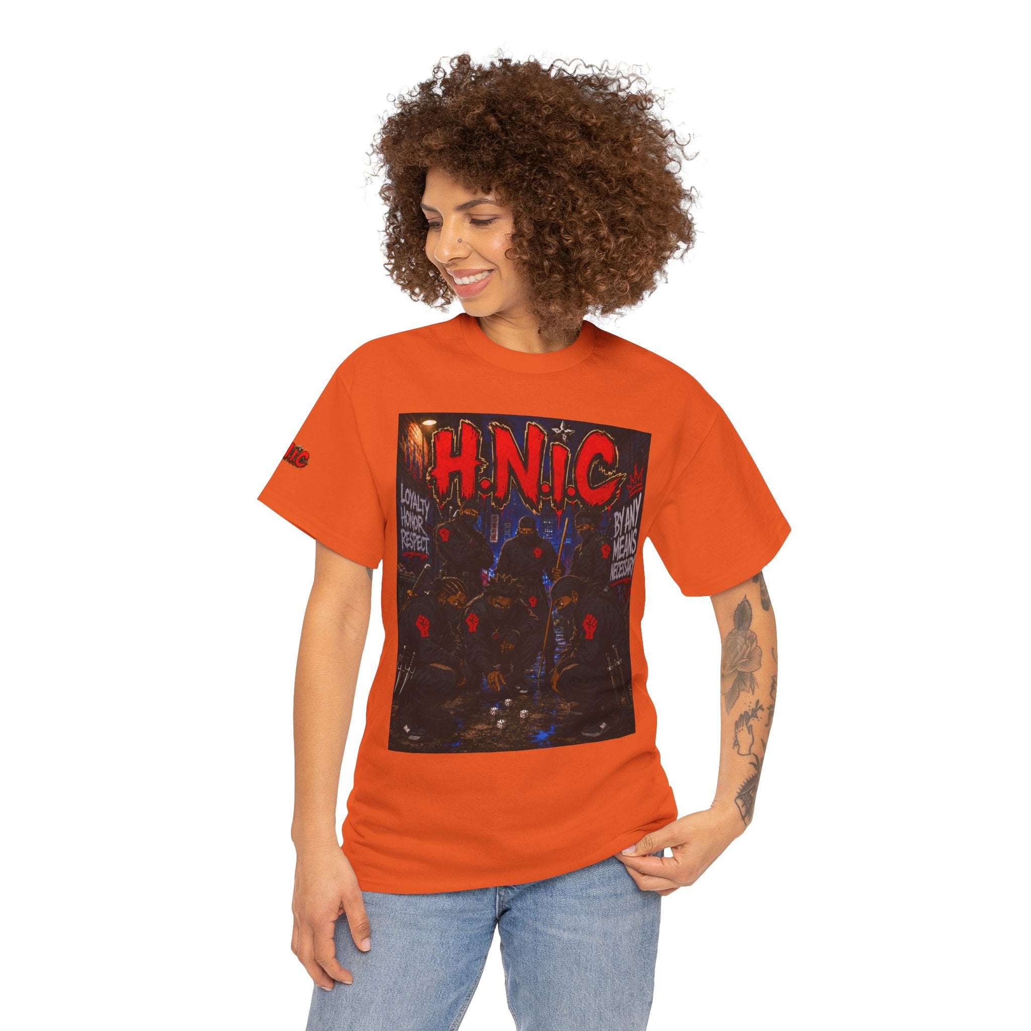 H.N.I.C. Graphic Tee — 'This Is Not A Riot' Raised Fist Streetwear T‑Shirt