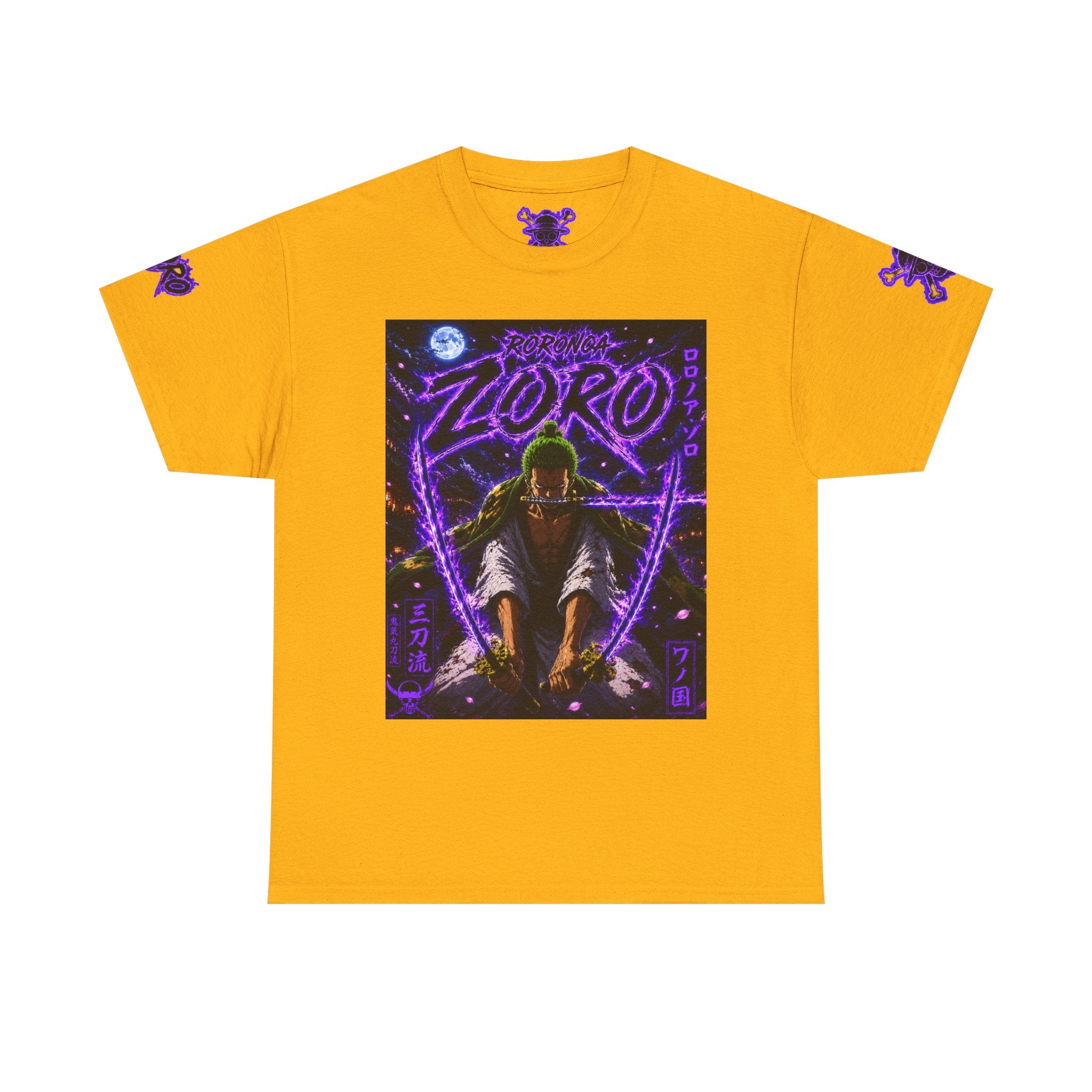 Zoro Neon Samurai T‑Shirt