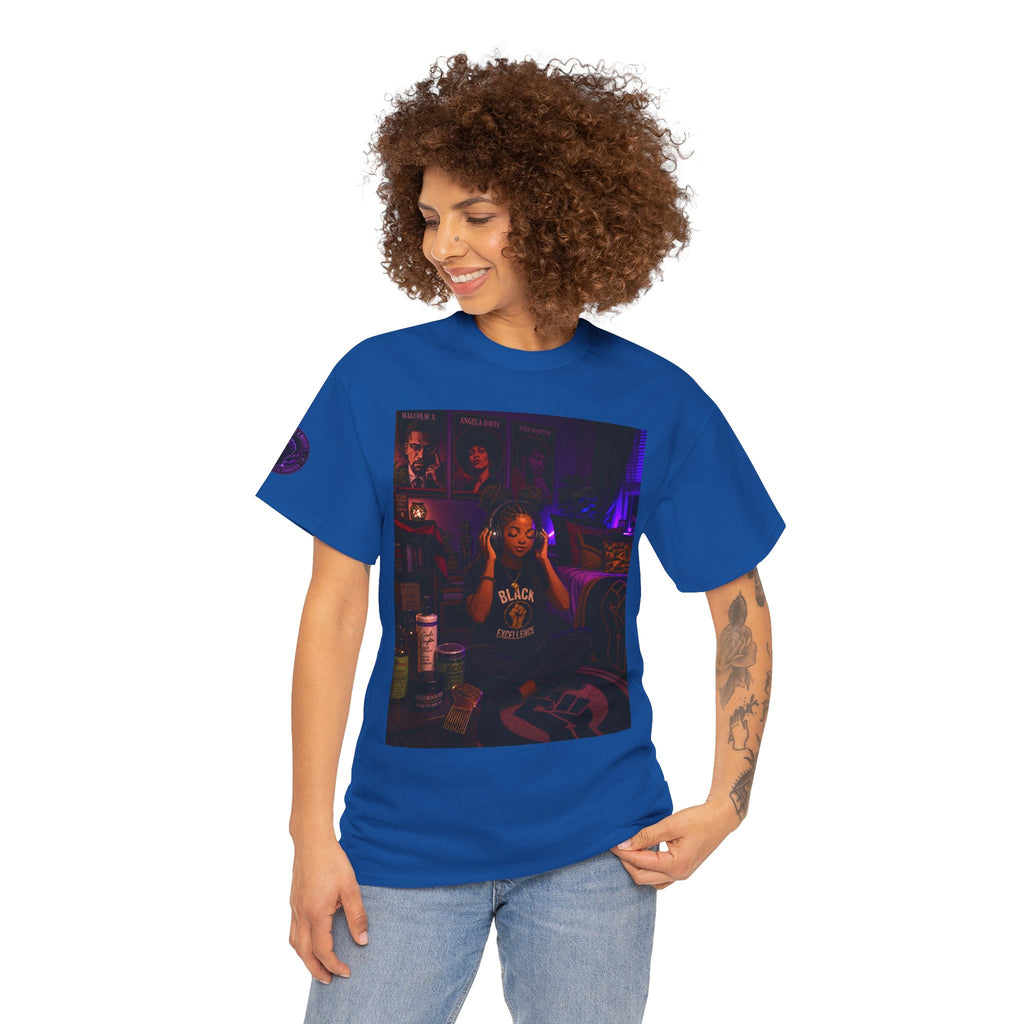 Graphic Tee — "Silence Is Not A Rebellion" Black Power Fist Tee