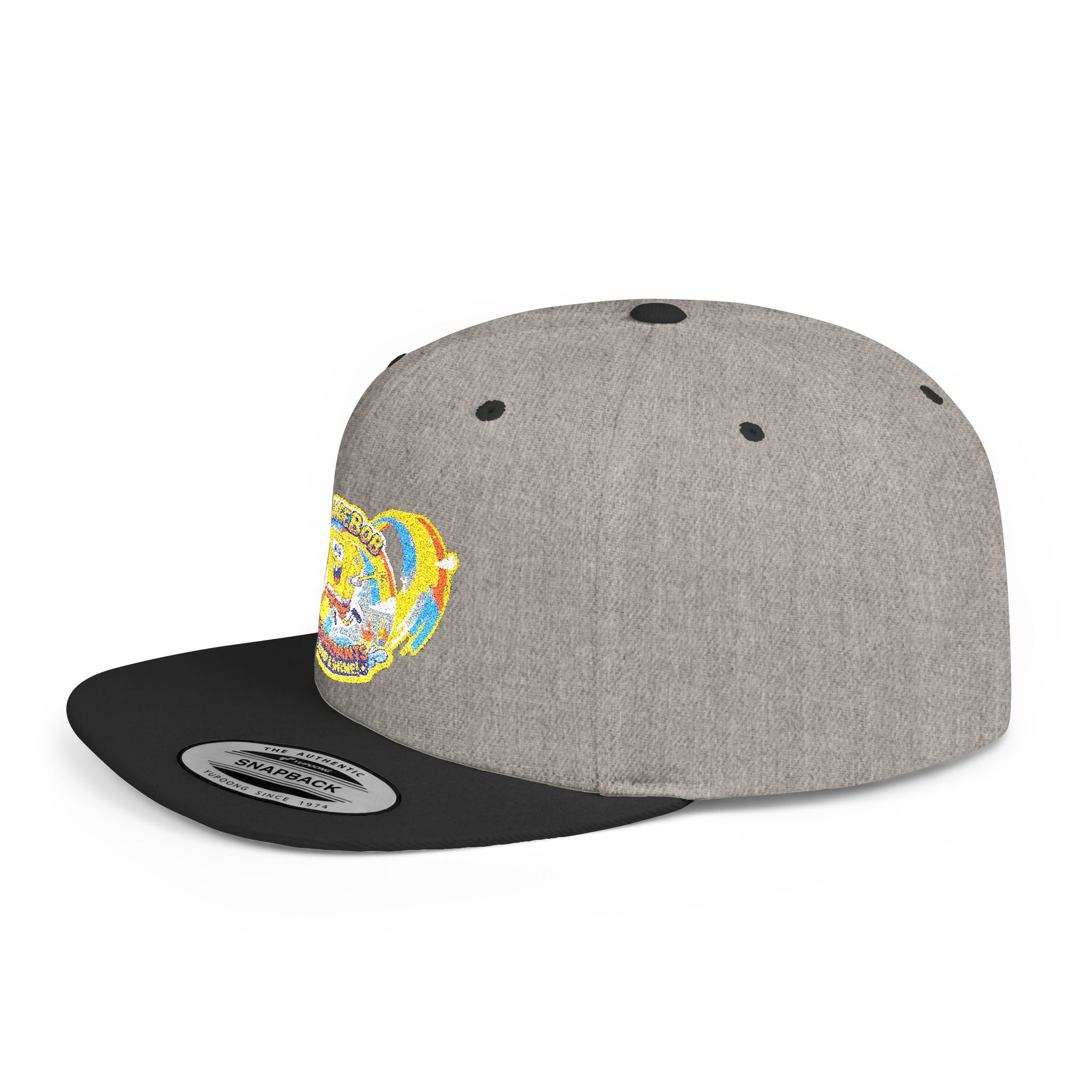 SpongeBob 'Jump & Shine' Royal Blue Flat Bill Snapback