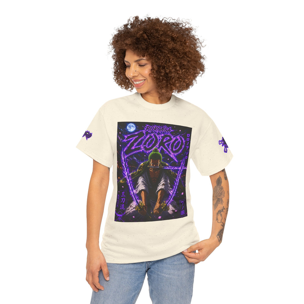 Zoro Neon Samurai T‑Shirt