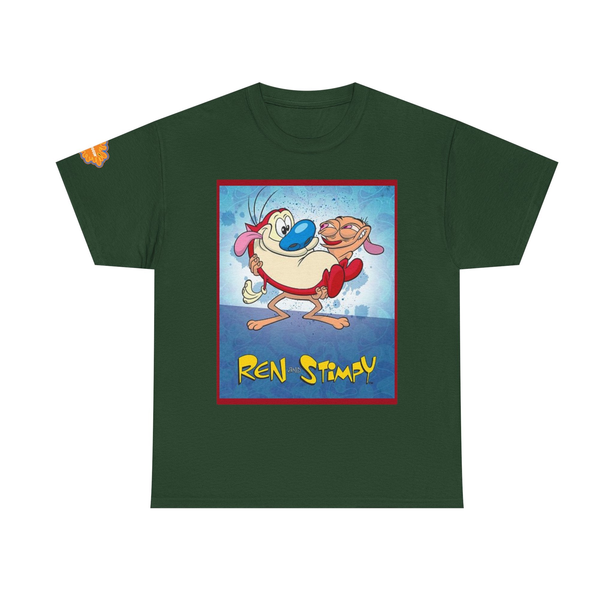 Ren & Stimpy Graphic Tee — Retro Nickelodeon Cartoon T-Shirt