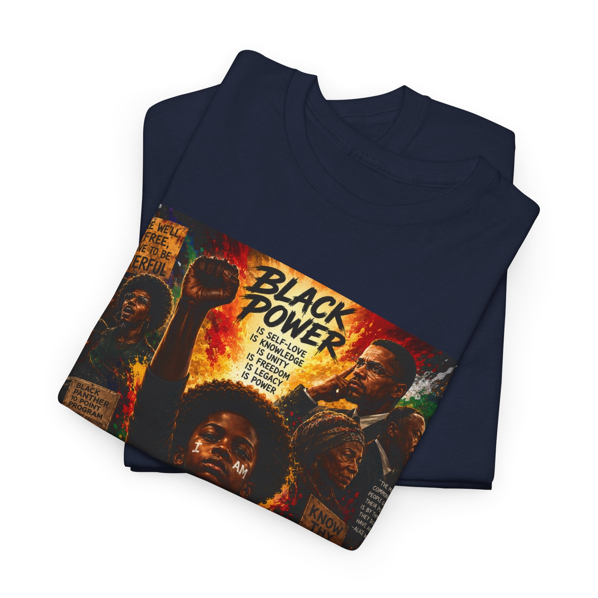 Black Power T‑Shirt — 'This Is Not A Boycott, This Is A Wealth Transfer' Protest Tee