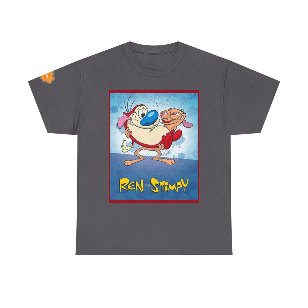 Ren & Stimpy Graphic Tee — Retro Nickelodeon Cartoon T-Shirt
