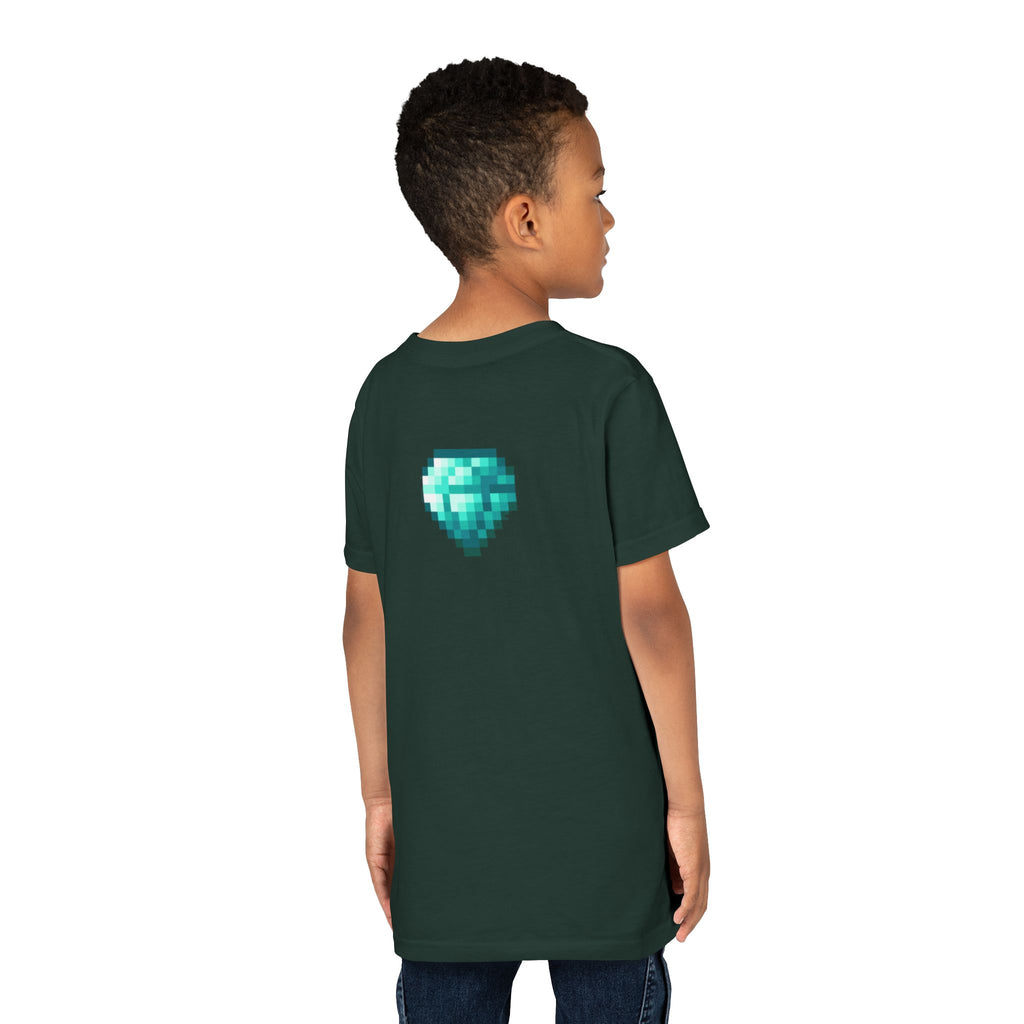 Survive the Night Youth Tee — Glowing Creeper Night Gamer Shirt