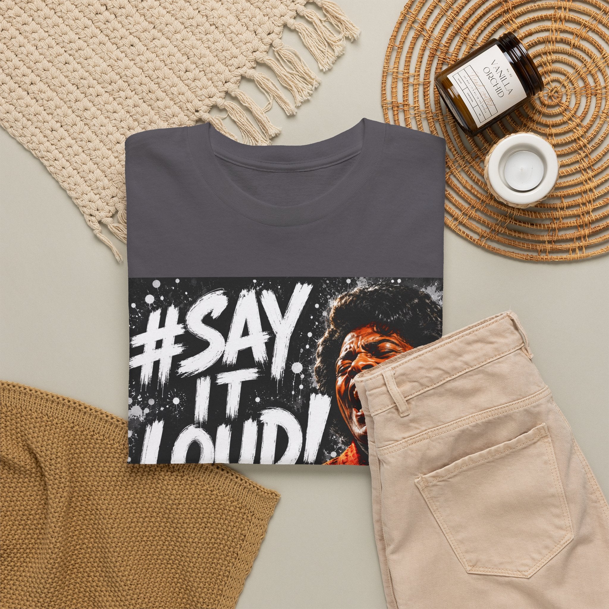 Say It Loud! Protest Fist Graphic Tee