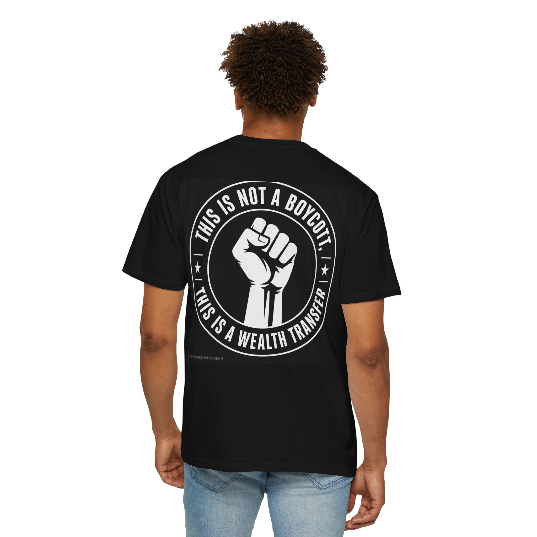 Wealth Transfer Fist Graphic T-Shirt