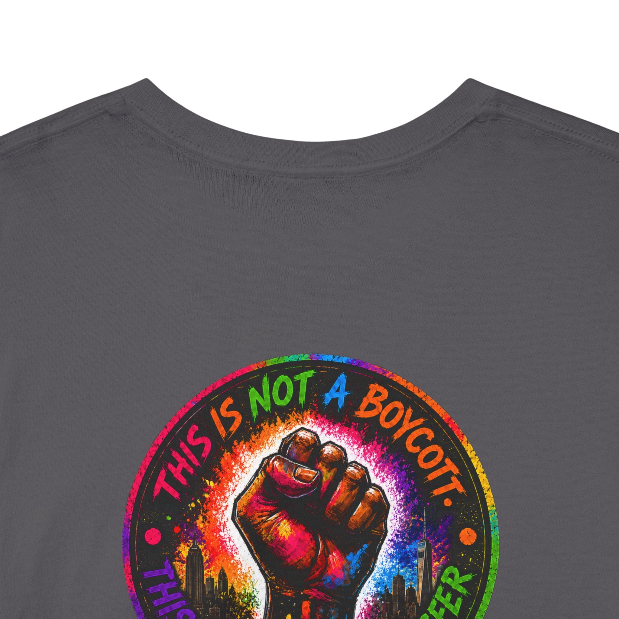 They Want Our Rhythm But Not Our Blues Tee — Black Power Fist Social Justice T-Shirt