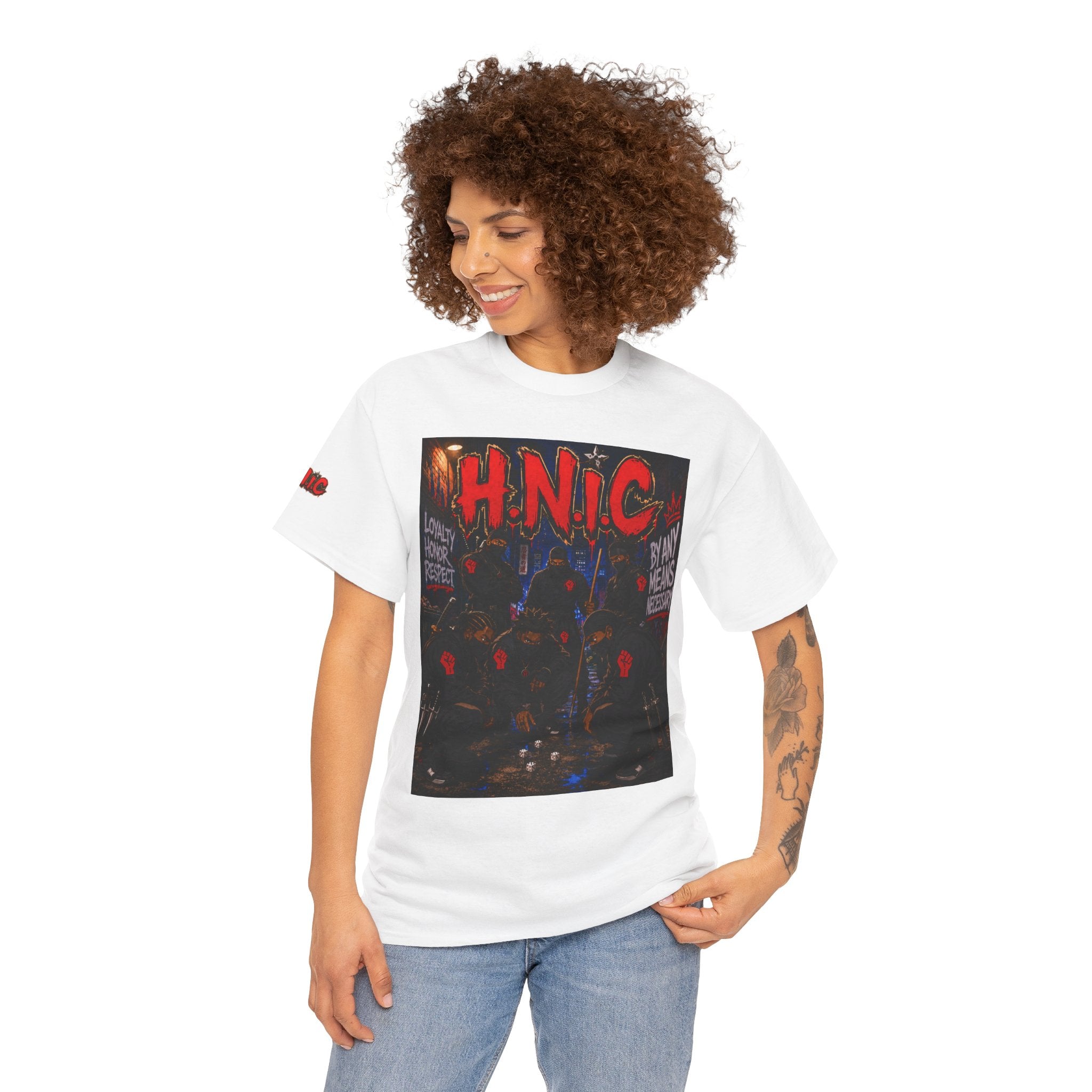 H.N.I.C. Graphic Tee — 'This Is Not A Riot' Raised Fist Streetwear T‑Shirt