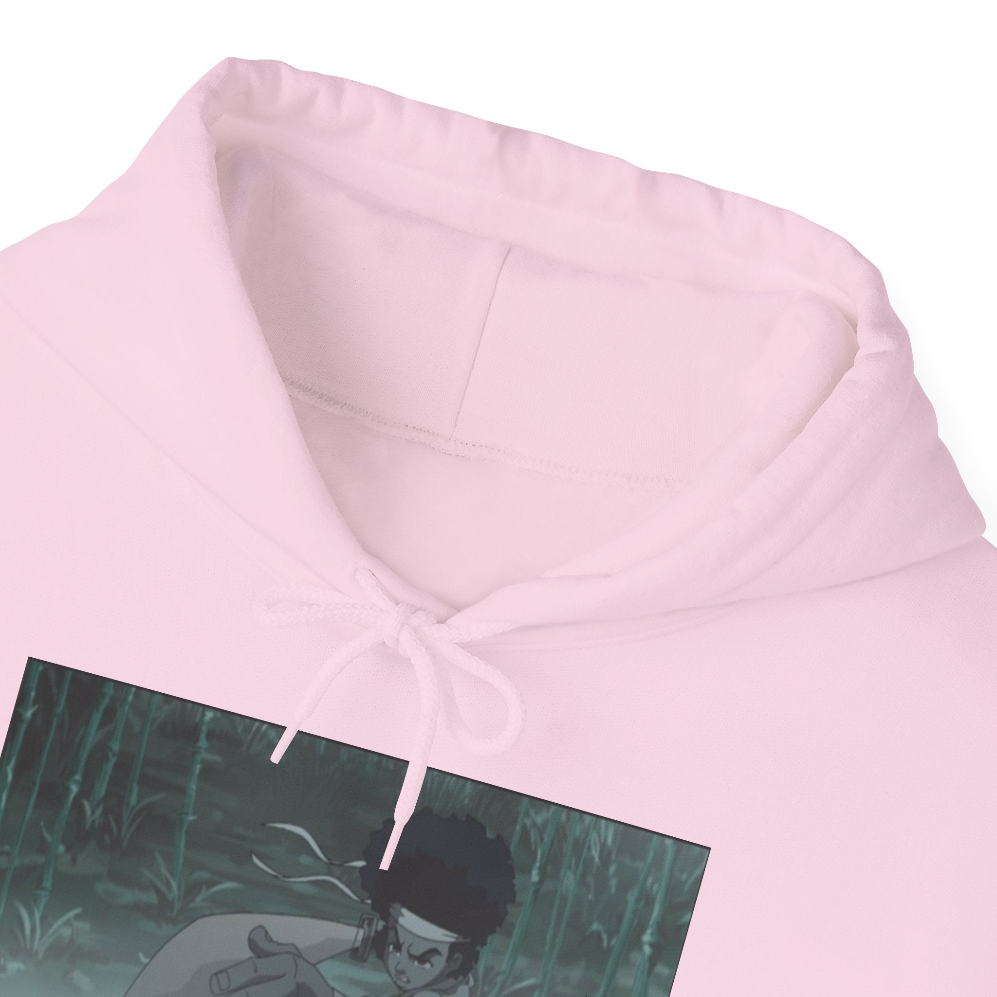 Moody Forest Angel Hoodie — Ethereal Wings Graphic Sweatshirt