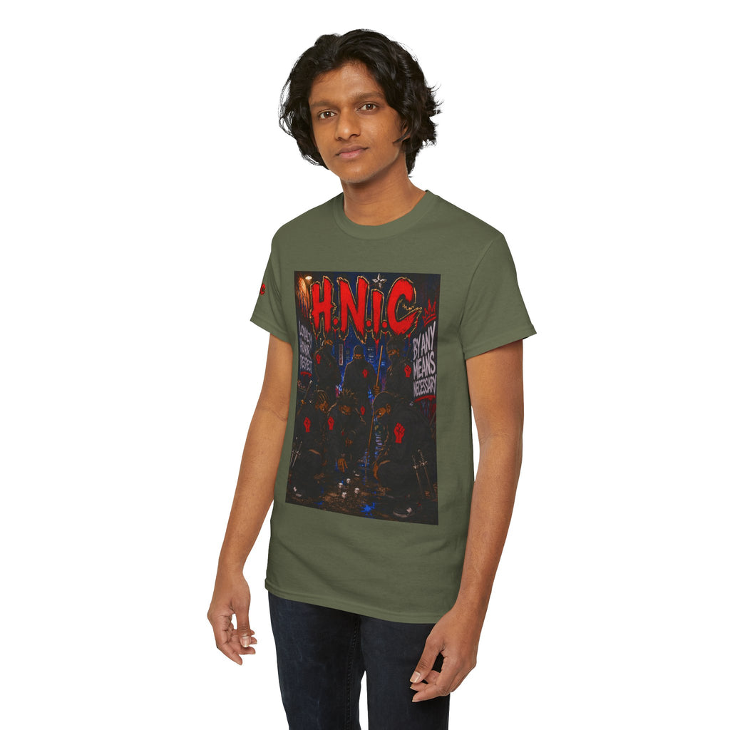 H.N.I.C. Graphic Tee — 'This Is Not A Riot' Raised Fist Streetwear T‑Shirt