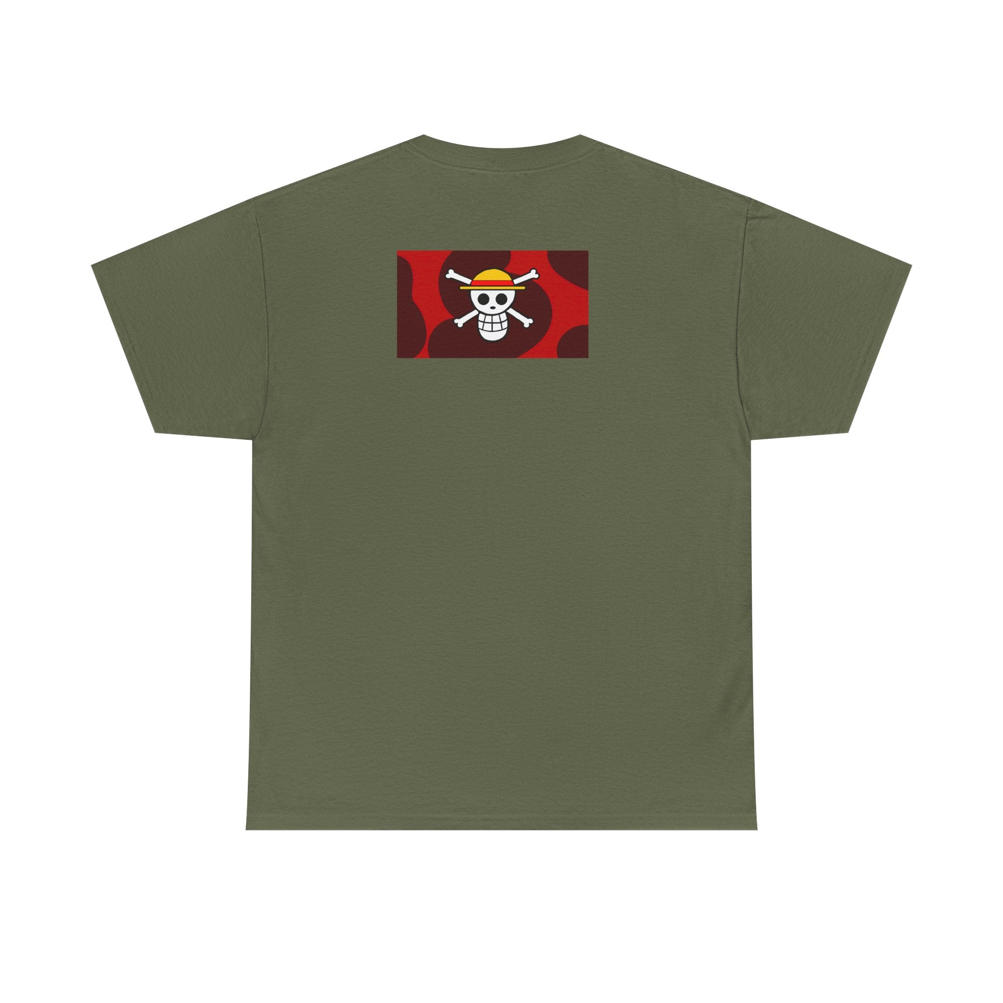 One Piece Luffy Straw Hat T‑Shirt — Anime Pirate Crew Graphic Tee