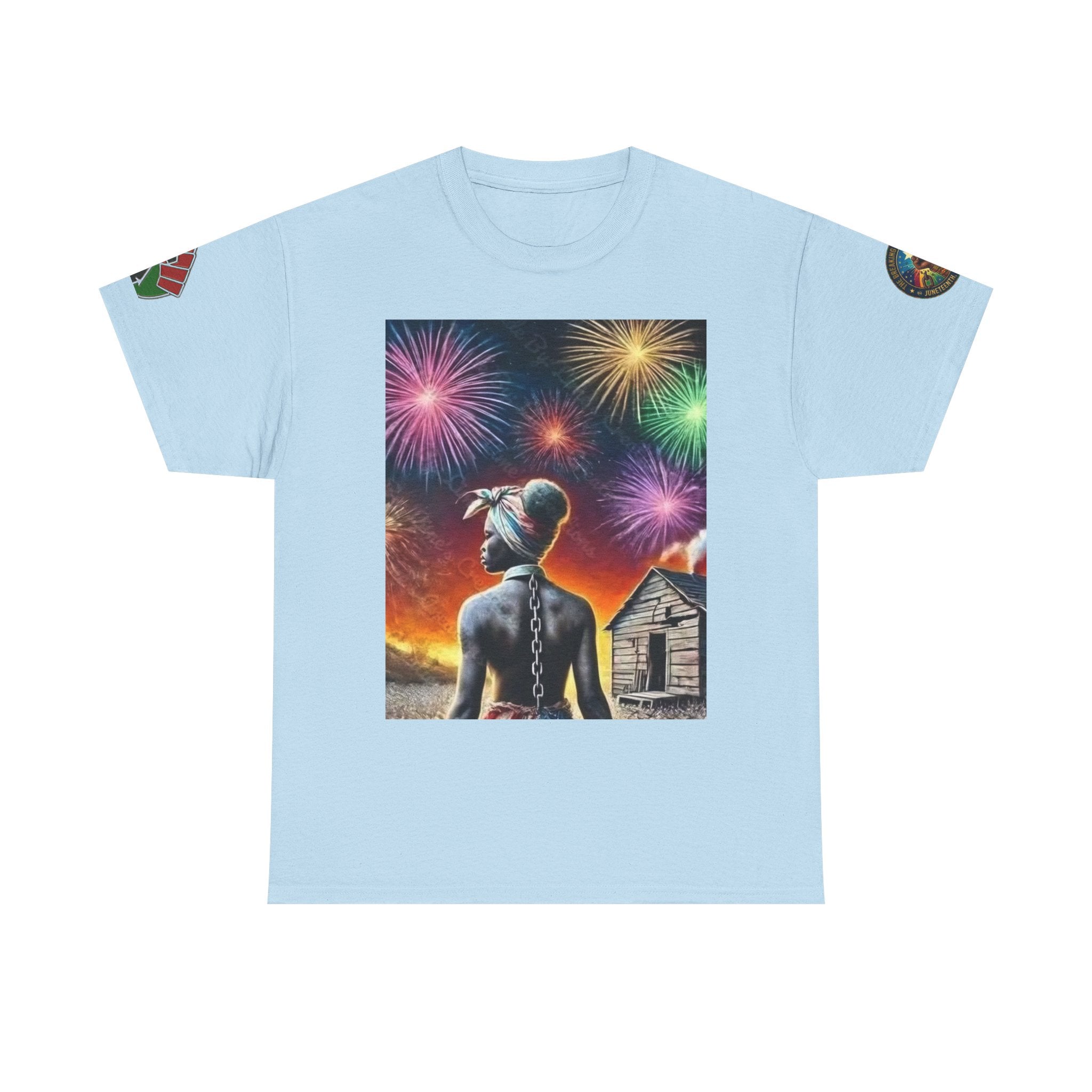 Freedom Isn’t Free Tee — Patriotic Fireworks Soldier Graphic T-Shirt