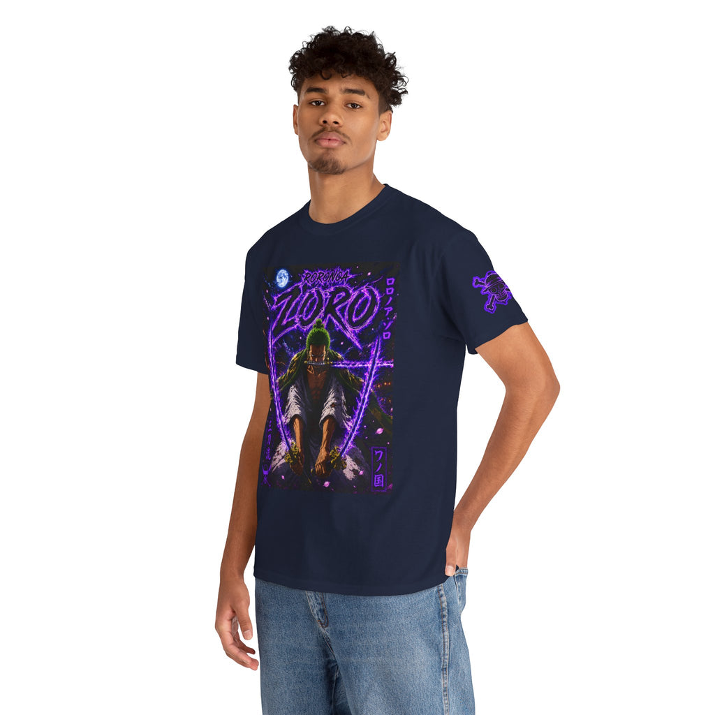 Zoro Neon Samurai T‑Shirt