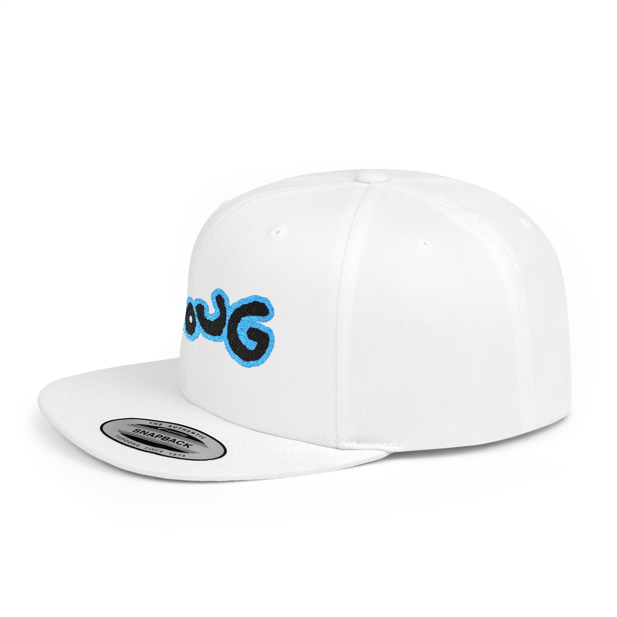 Doug Graffiti Snapback Hat – Flat Bill Streetwear Cap