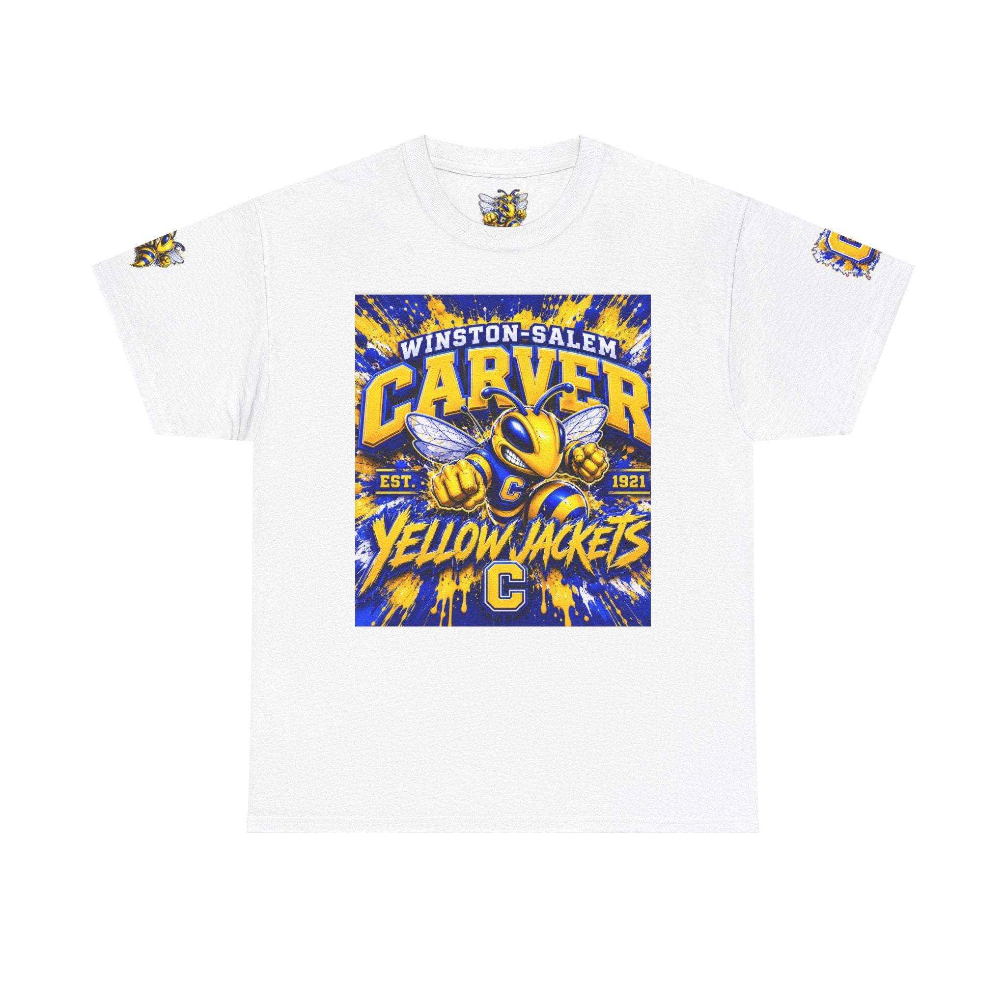 Carver Yellow Jackets T-Shirt — Winston-Salem High School Mascot Tee