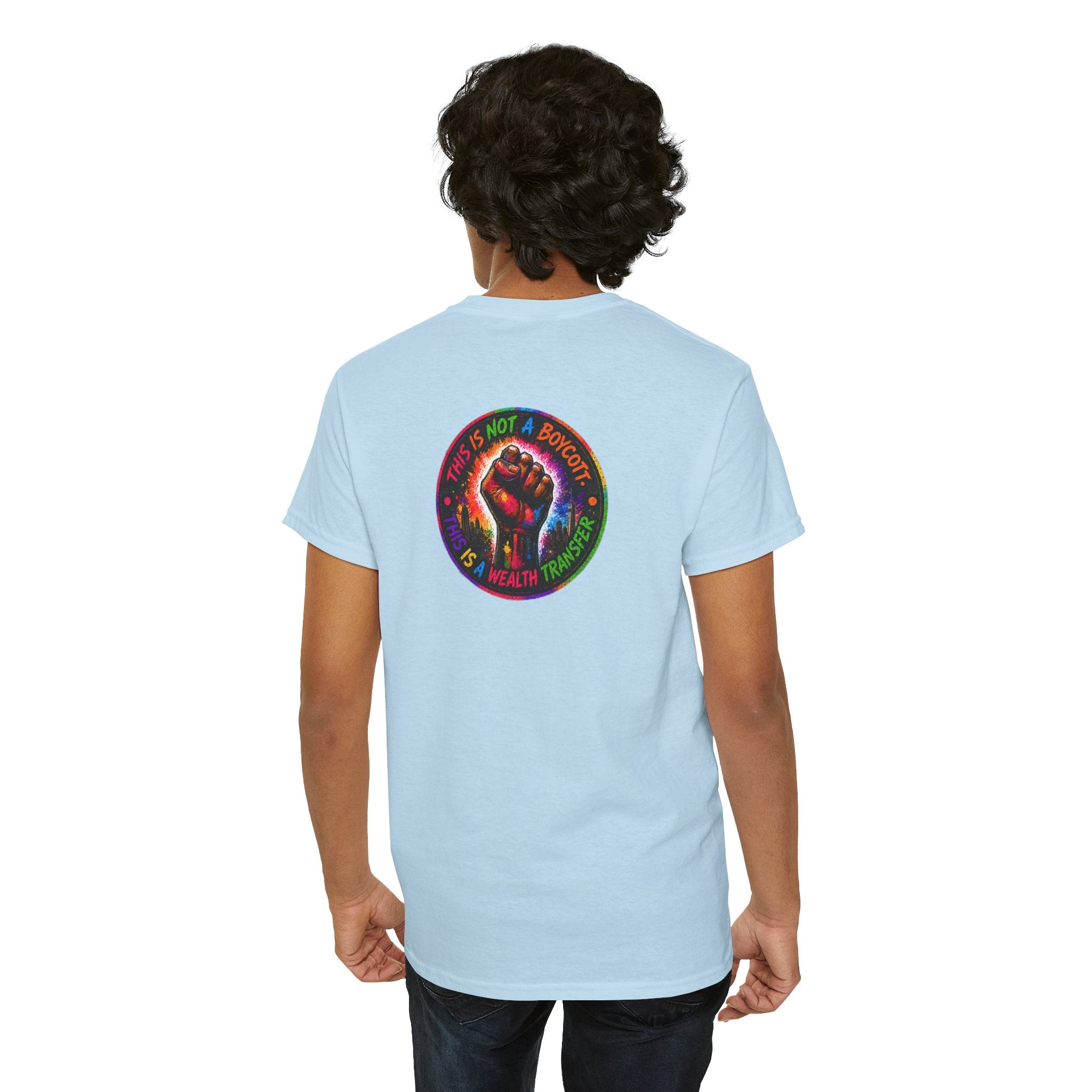 They Want Our Rhythm But Not Our Blues Tee — Black Power Fist Social Justice T-Shirt