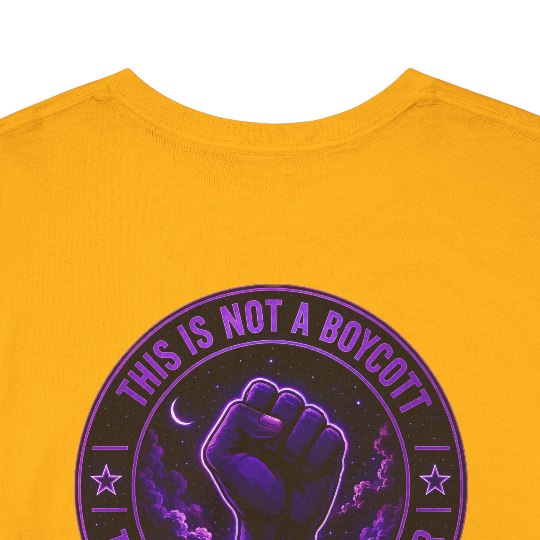 Graphic Tee — "Silence Is Not A Rebellion" Black Power Fist Tee