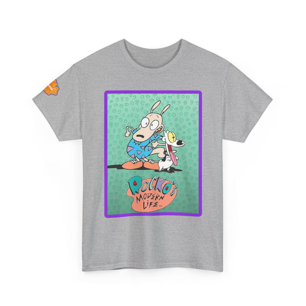 Rocko's Modern Life Cartoon Tee — Retro 90s Nicktoons Graphic T-Shirt