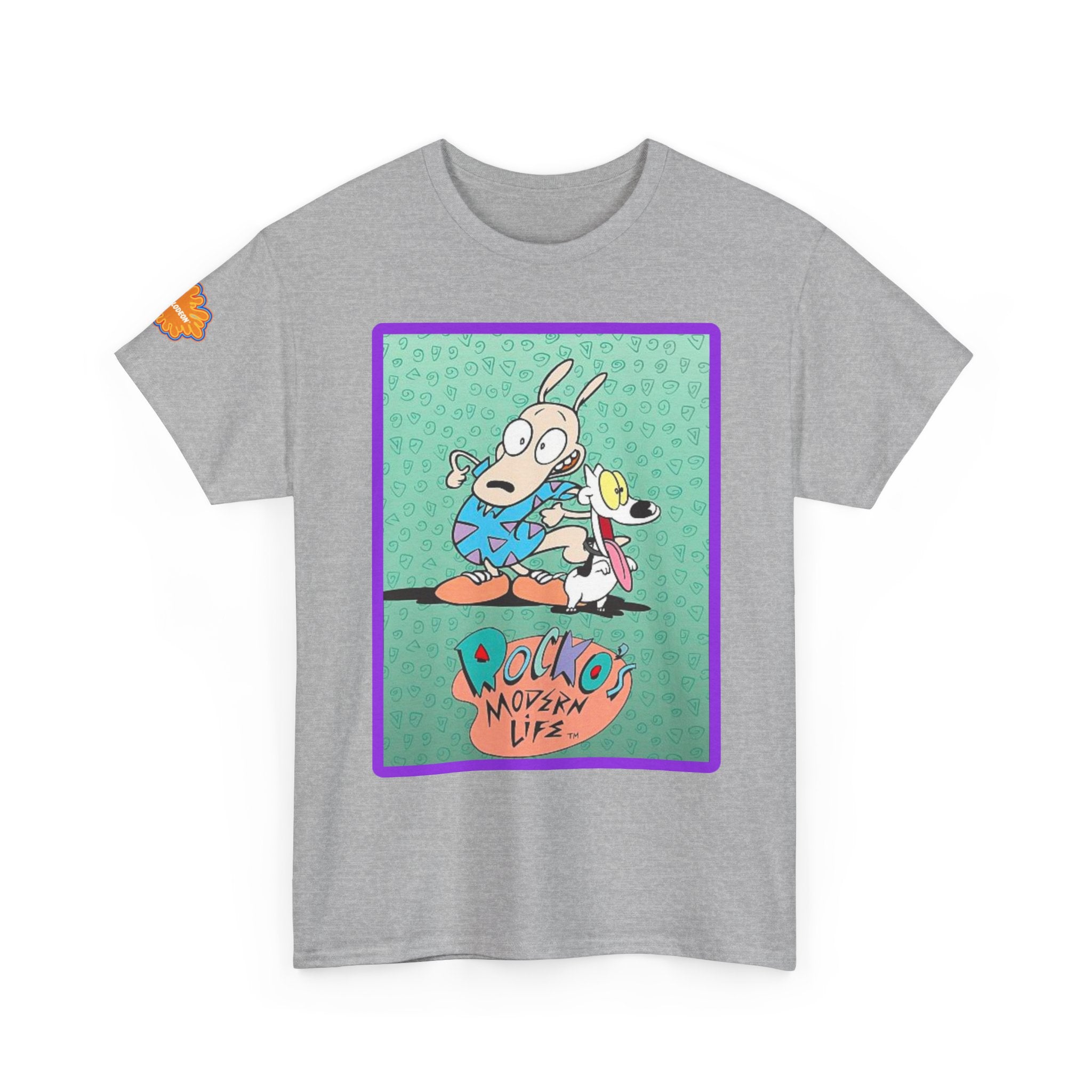 Rocko's Modern Life Cartoon Tee — Retro 90s Nicktoons Graphic T-Shirt
