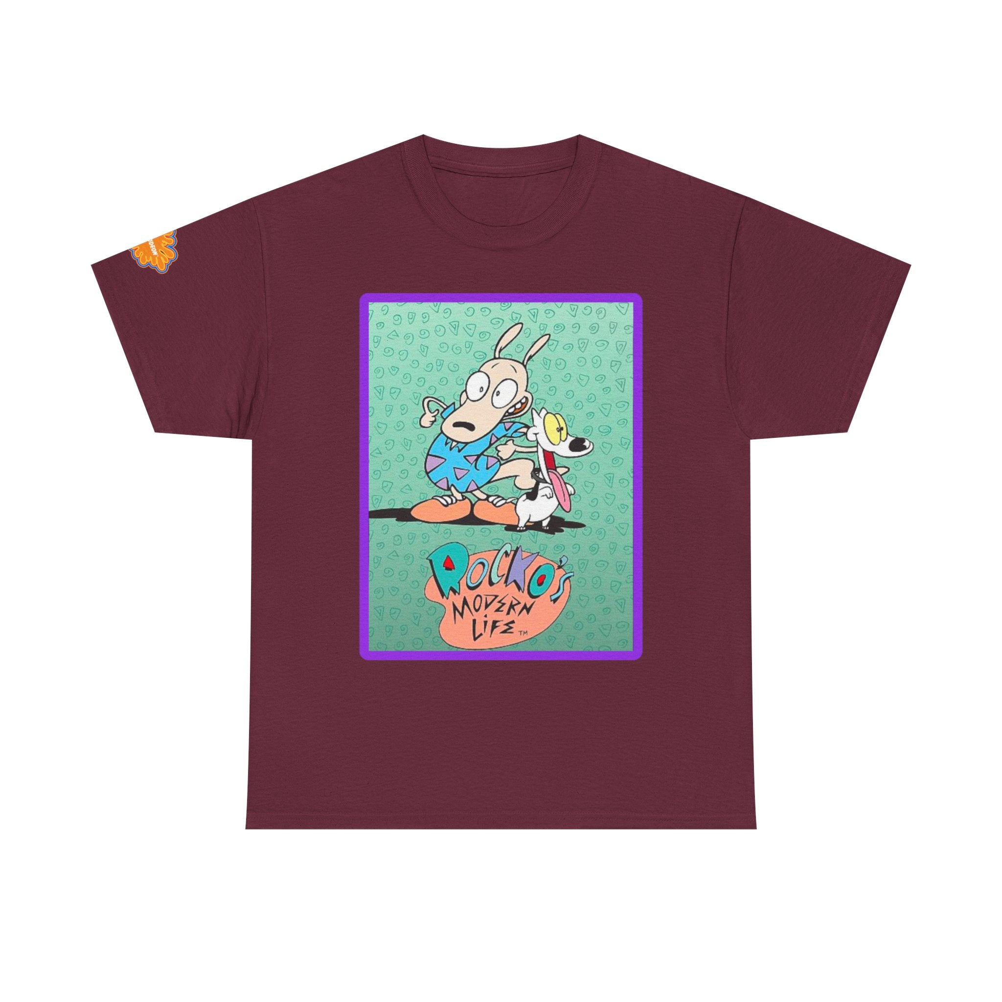 Rocko's Modern Life Cartoon Tee — Retro 90s Nicktoons Graphic T-Shirt