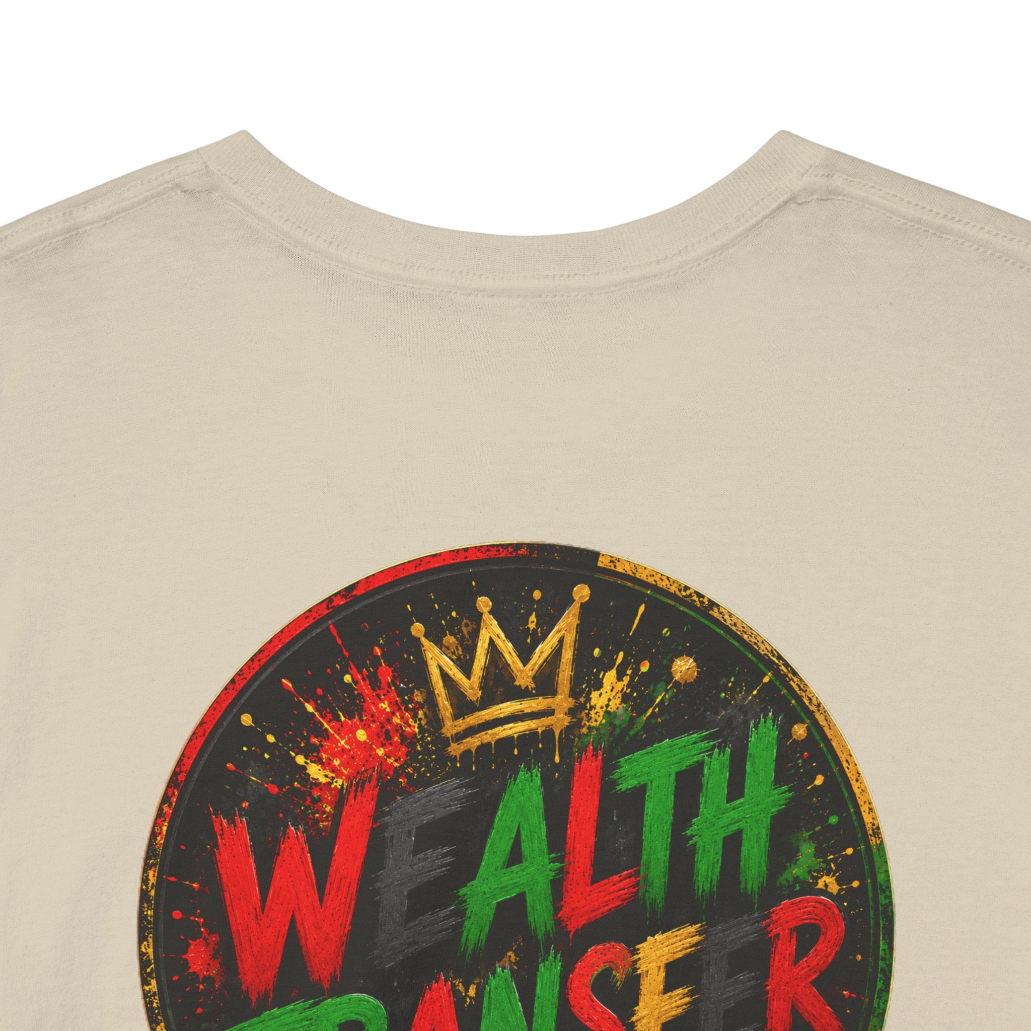 WALH TANKER Graphic Tee — Black Power Fist Back