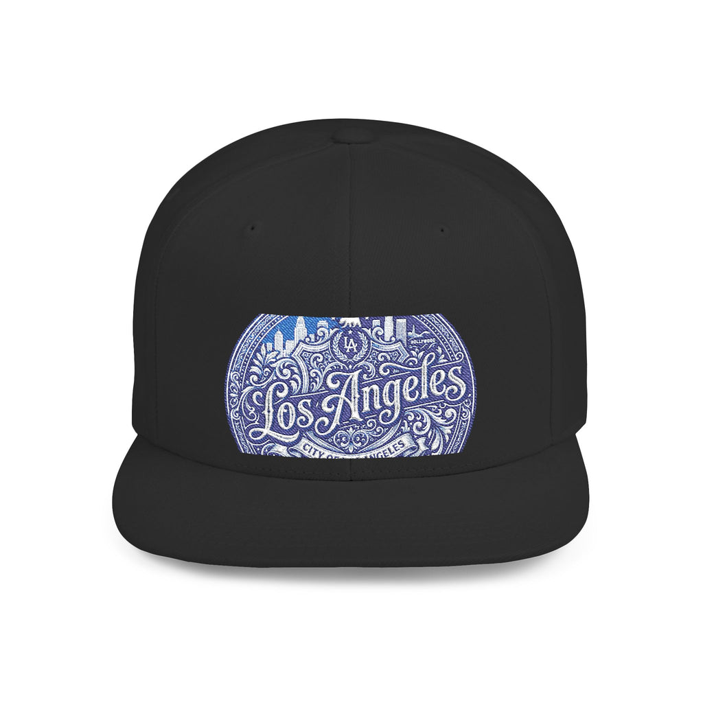 Los Angeles Paisley Flat Bill Snapback Hat