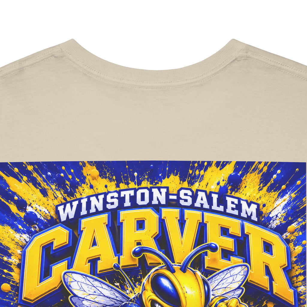 Carver Yellow Jackets Graphic T‑Shirt — Winston‑Salem School Spirit Tee