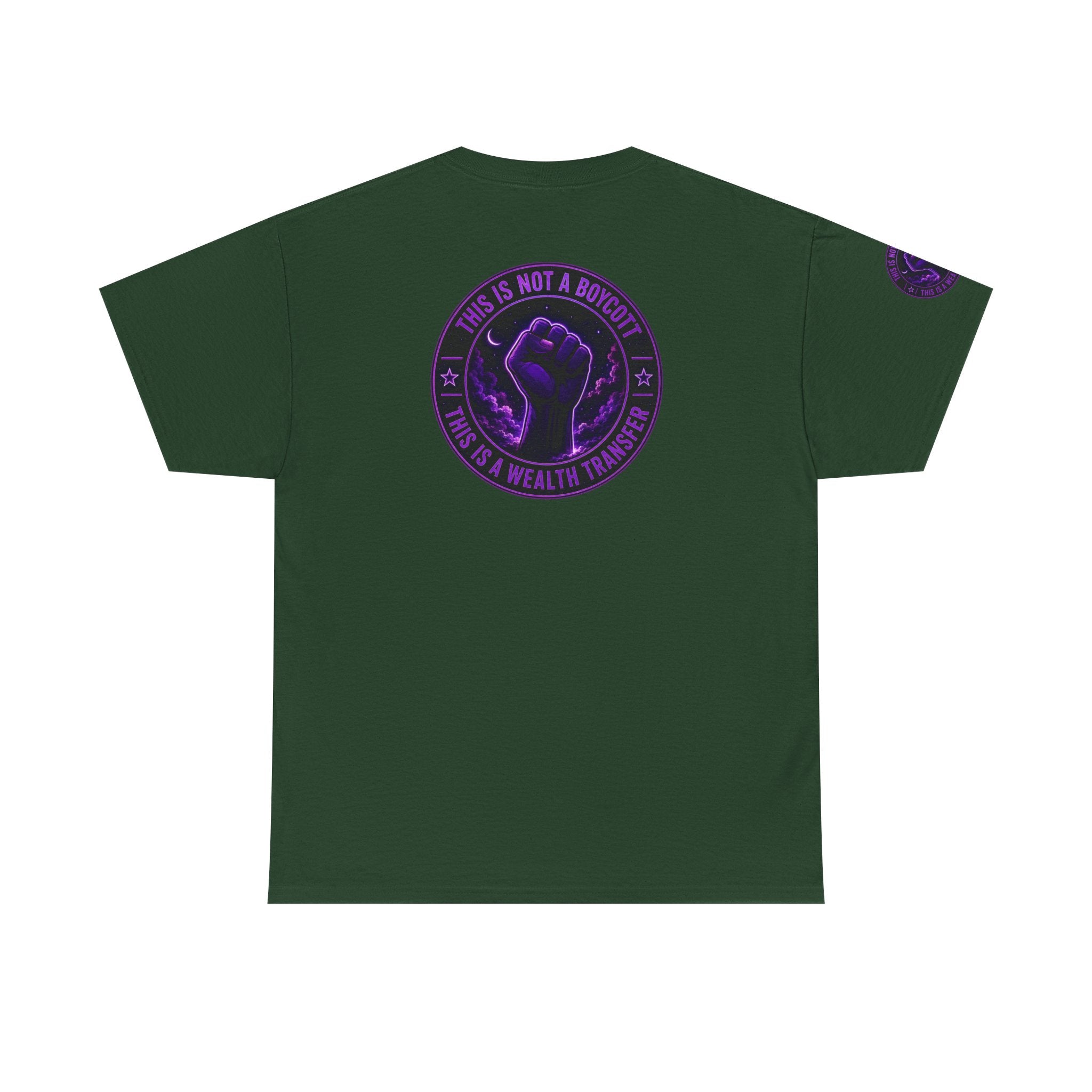 Graphic Tee — "Silence Is Not A Rebellion" Black Power Fist Tee