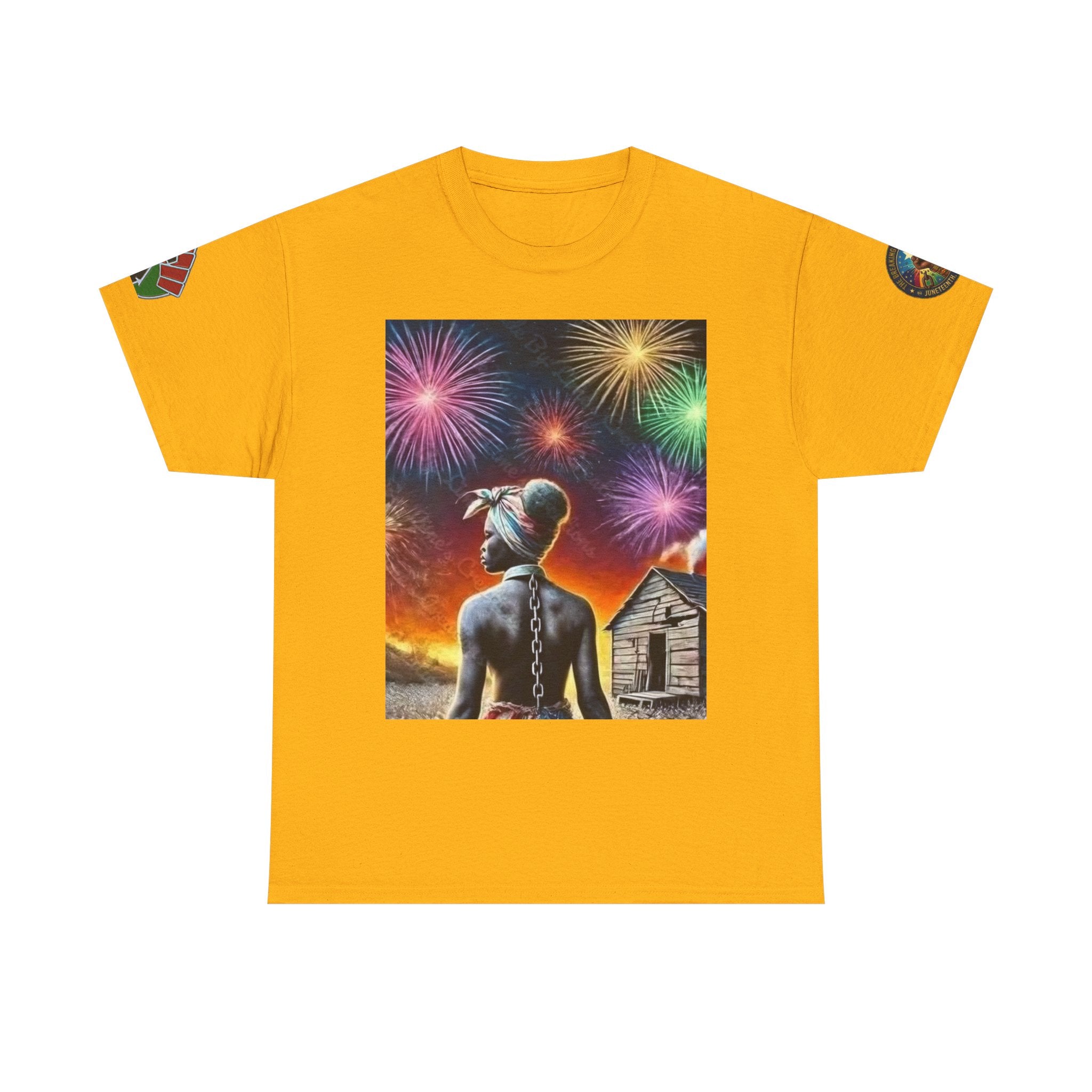 Freedom Isn’t Free Tee — Patriotic Fireworks Soldier Graphic T-Shirt