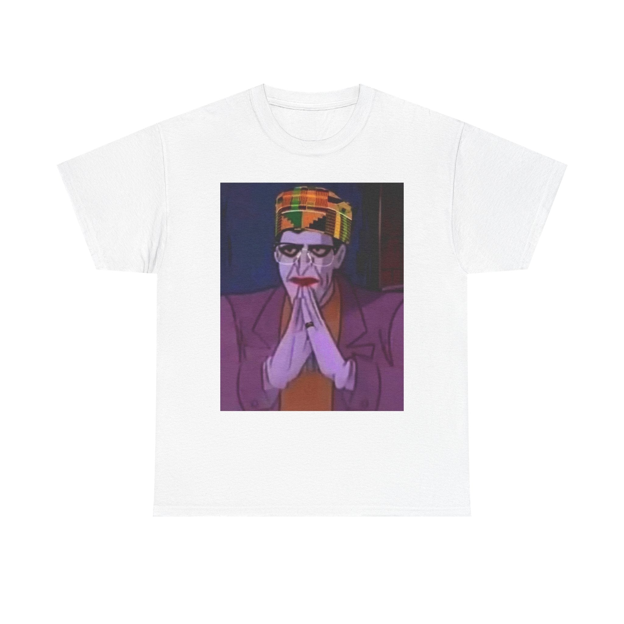 Graphic Tee — Vintage Afrocentric Joker Portrait & Psychedelic Raised Fist Art
