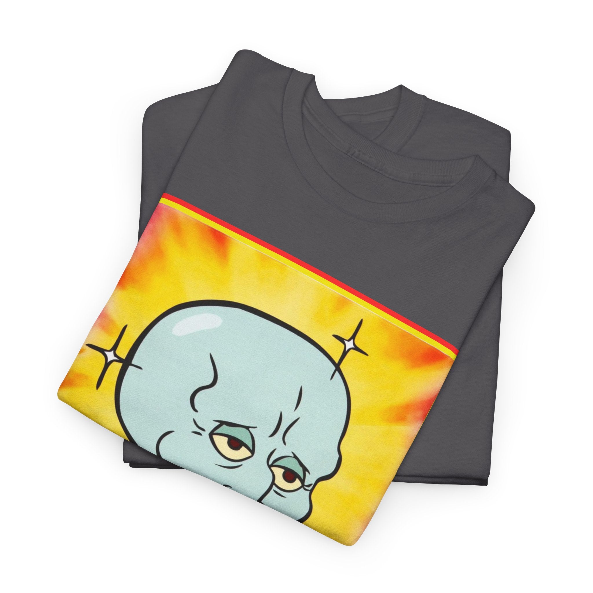 Handsome Squidward Portrait T‑Shirt — Retro Nickelodeon Graphic Tee