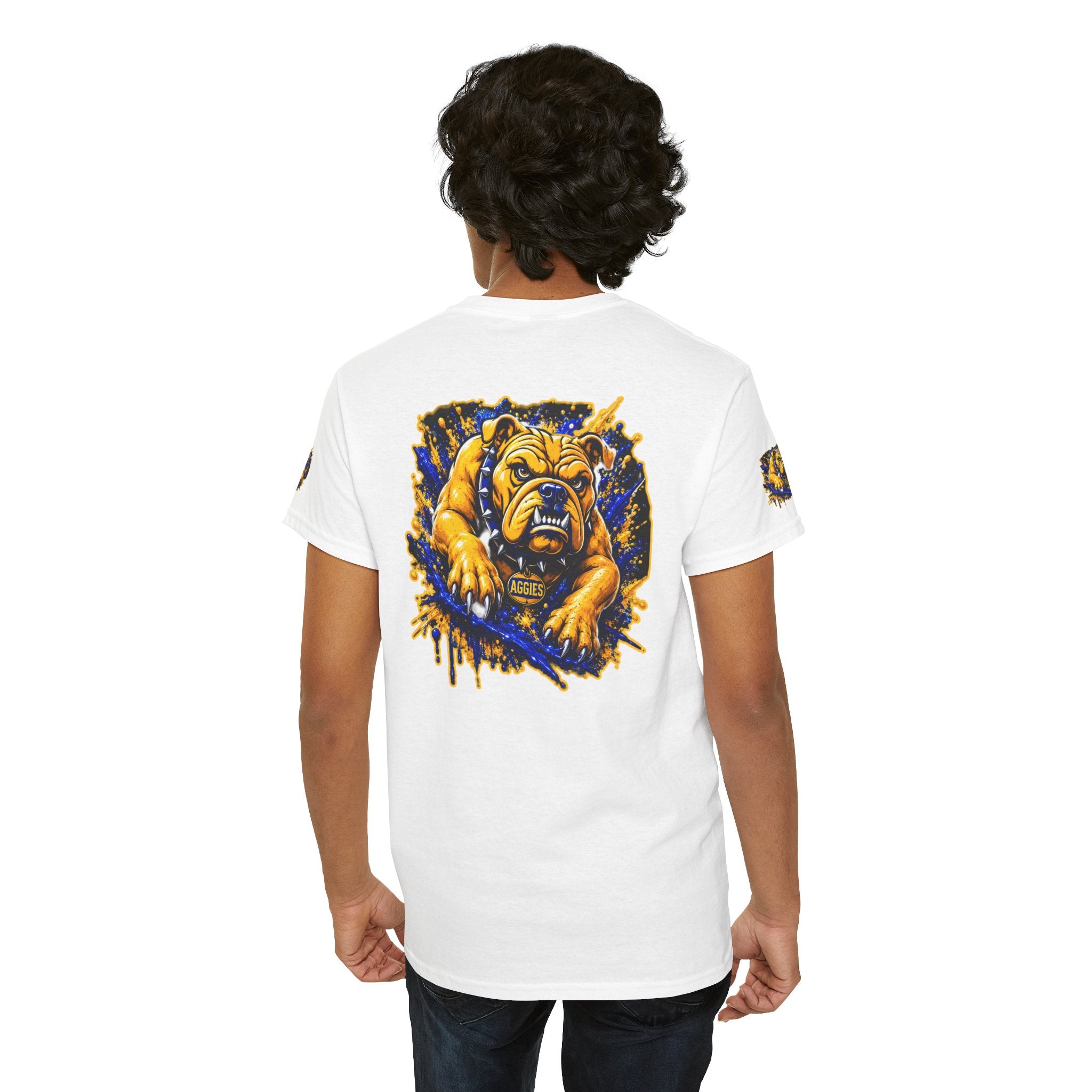 North Carolina A&T Aggies Bulldog T-Shirt — A&T Logo College Tee