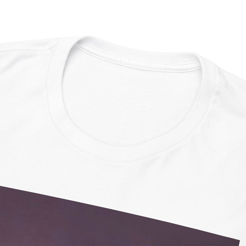 Basketball Jumpman Tee — Retro Skyline Graphic T-Shirt with Red Fist Back Emblem