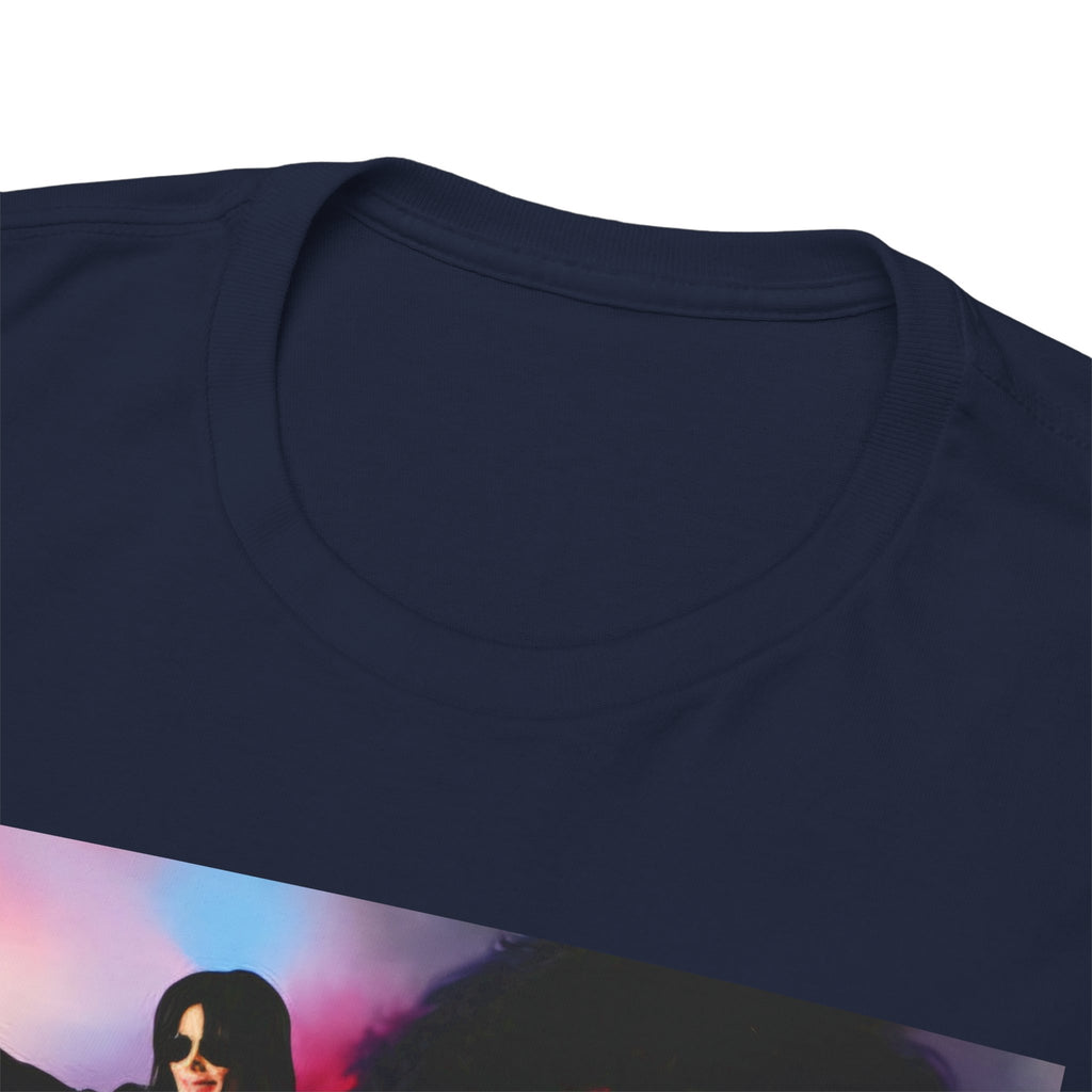 Michael Jackson Tribute Tee — Vintage Pop Collage T-Shirt