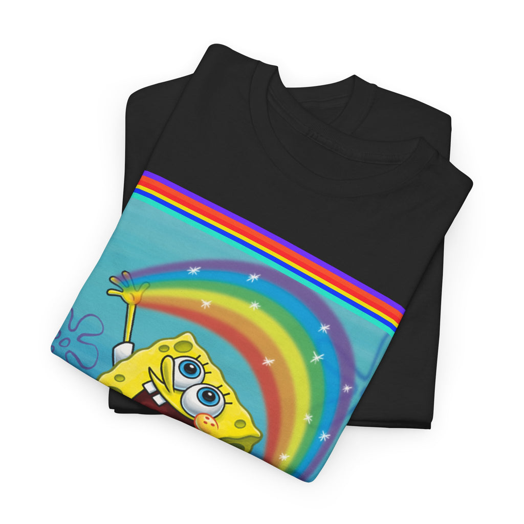 SpongeBob Rainbow SquarePants T-Shirt — Nickelodeon Graphic Tee