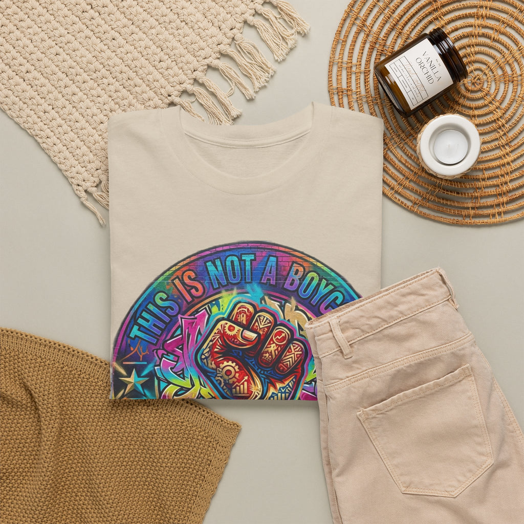 Fist of Strength Graphic Tee — “This Is Not A Boycott, This Is A Wealth Transfer”