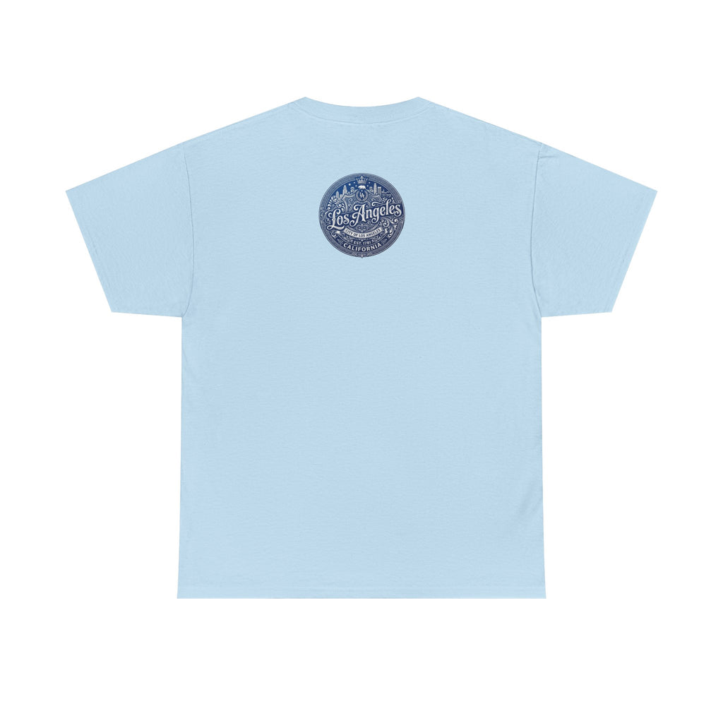 Iconic Rap Legend Photo Tee — Los Angeles Cap Graphic